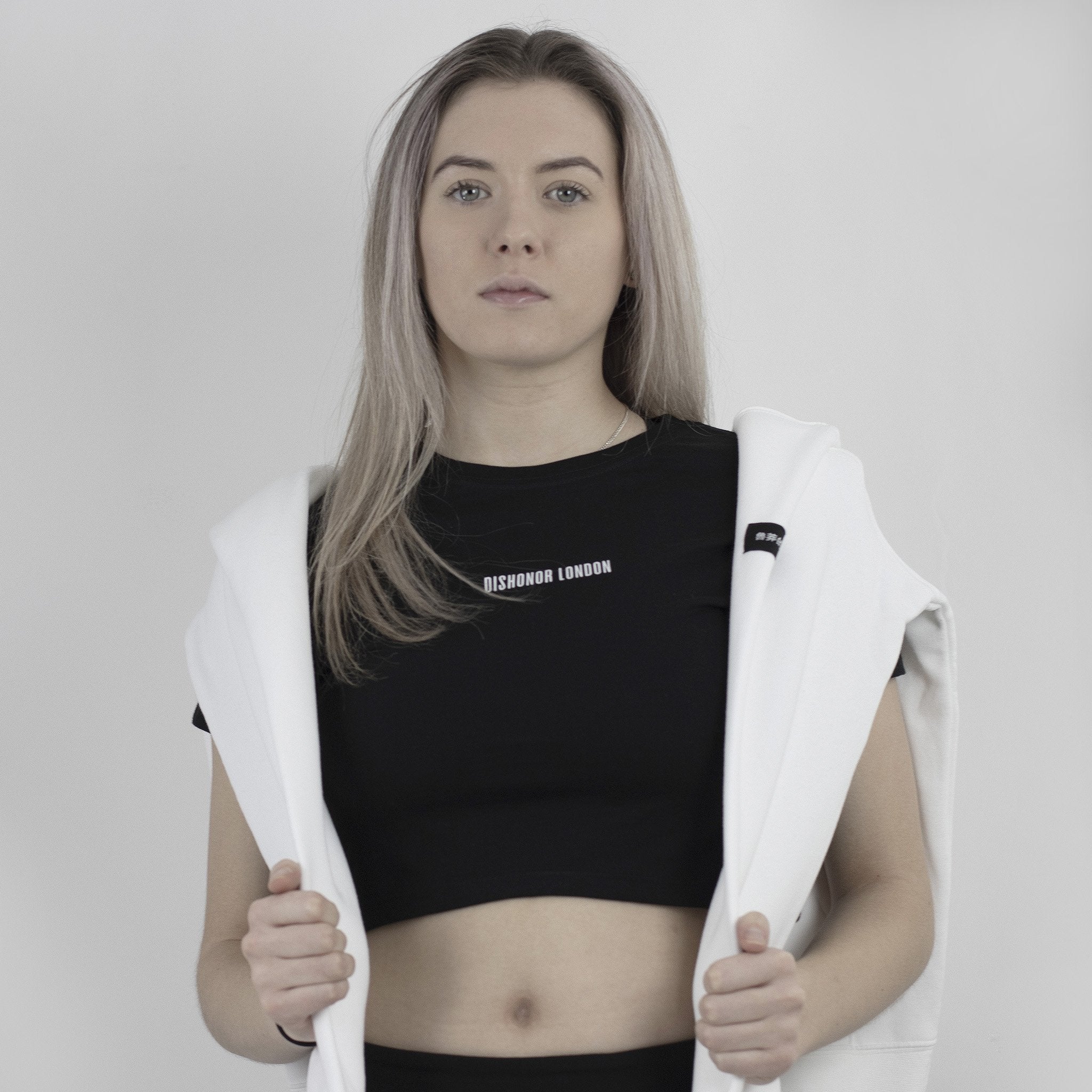 Austen Cropped T Shirt - DISHONOR