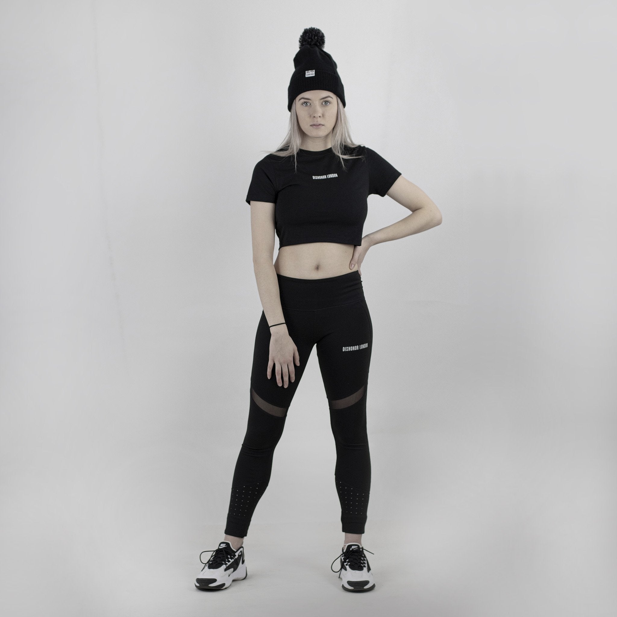 Austen Cropped T Shirt - DISHONOR