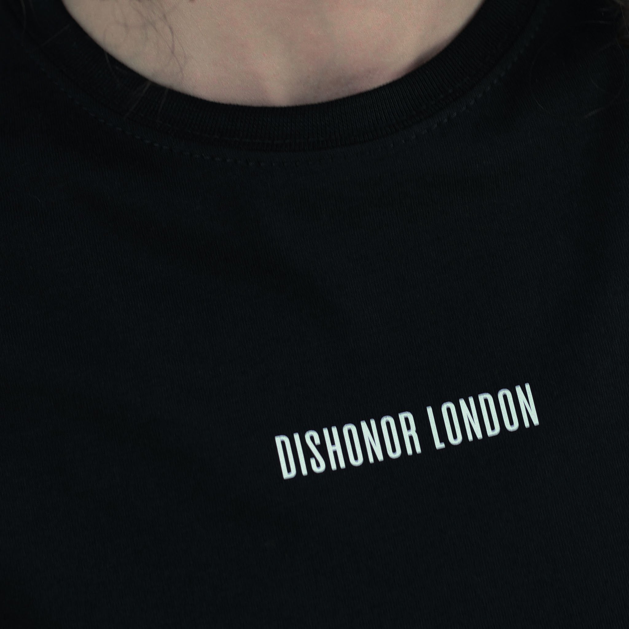 Austen Cropped T Shirt - DISHONOR