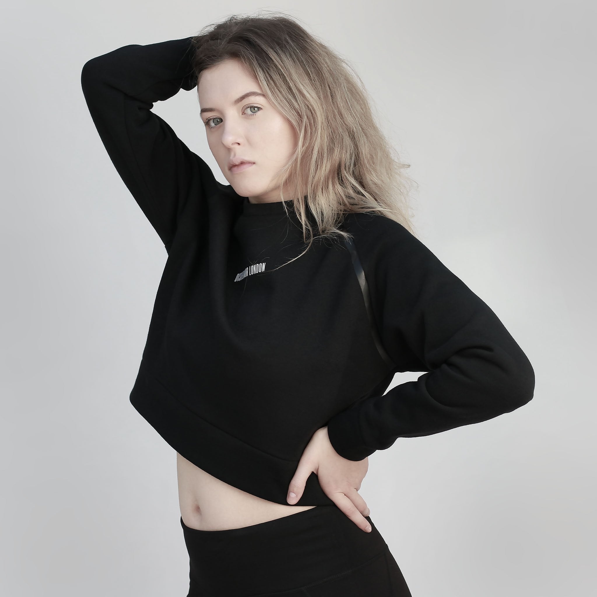 Rossetti Cropped Sweatshirt - DISHONOR