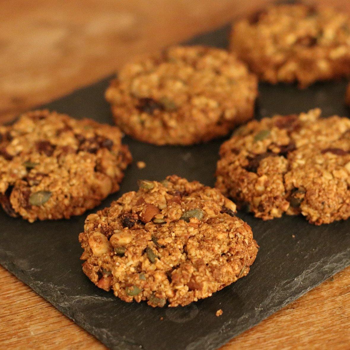 Nutty Breakfast Cookies - DISHONOR
