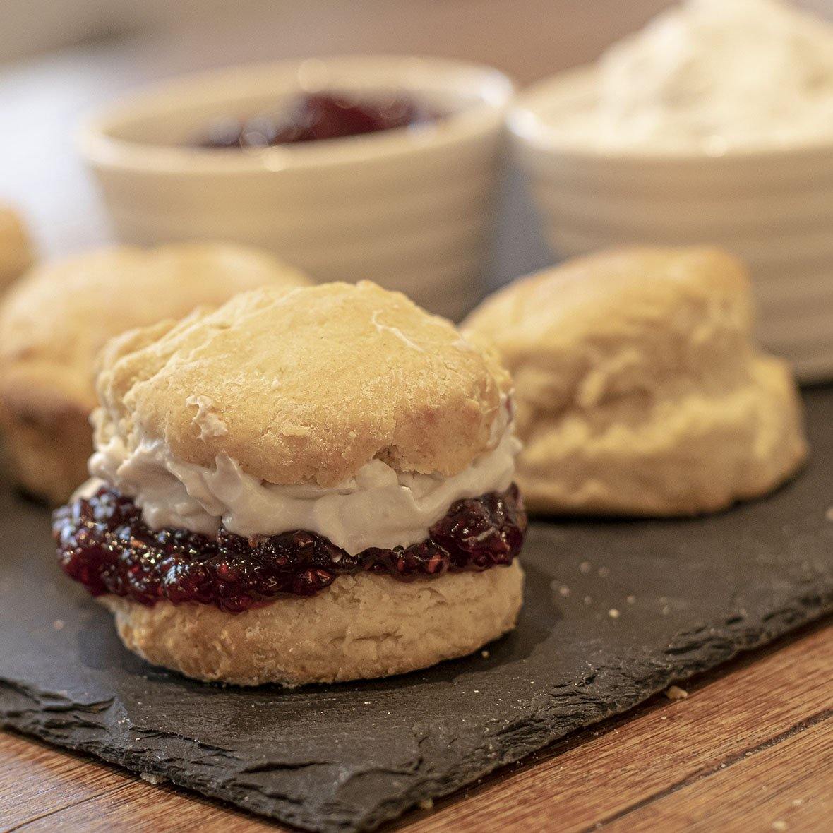 Fluffy Vegan Scones - DISHONOR