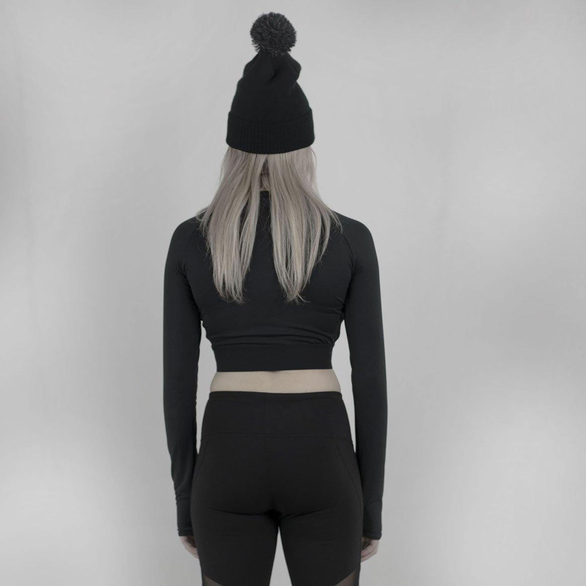 Verne Long Sleeve Crop Top - DISHONOR