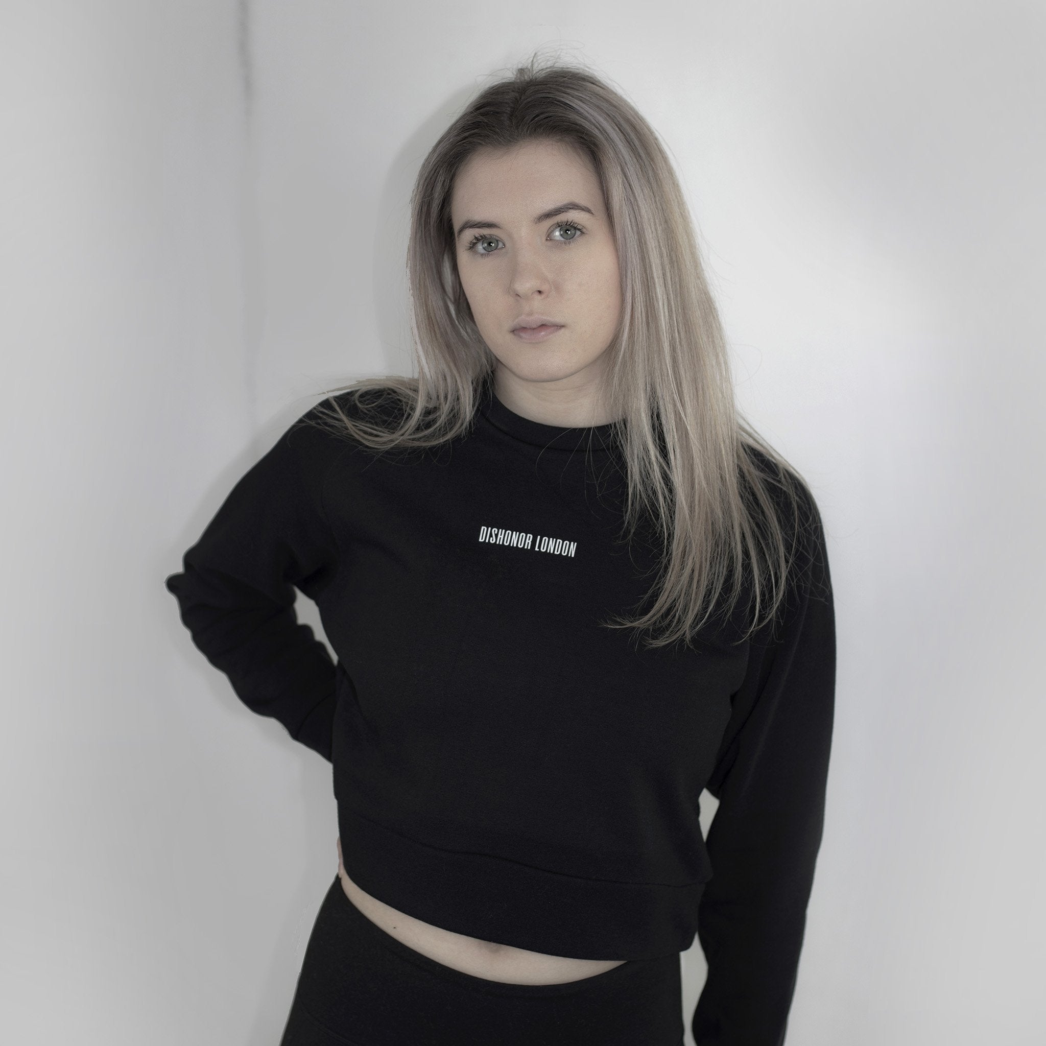 Rossetti Cropped Sweatshirt - DISHONOR